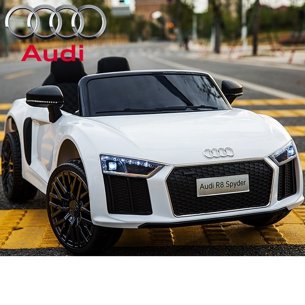 Продукт Акумулаторен Audi R8 Spyder 12V металик боя с меки гуми и кожена, модел 2022 година - 0 - BG Hlapeta
